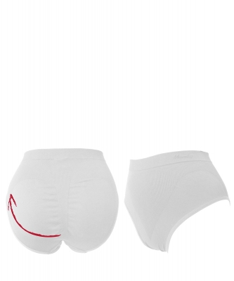 1 Doz. Micro Fiber Hip Up Panty 4796 WHITE